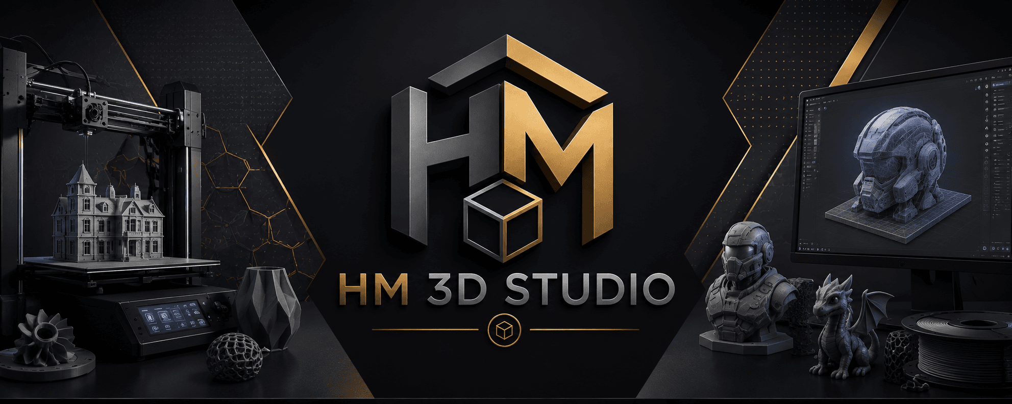 HM 3D Studio mağaza afişi
